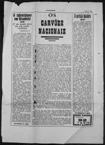 A tuberculose em Grândola em 1929
